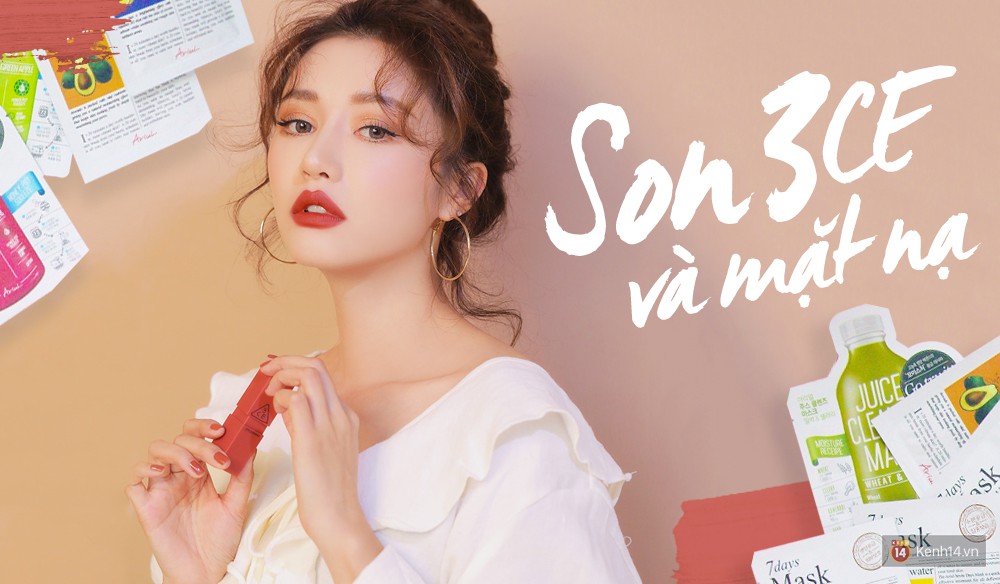 Son 3CE và mặt nạ giấy - 2 trào lưu làm đẹp chiếm sóng bàn tán nhiều nhất của giới trẻ Việt năm qua