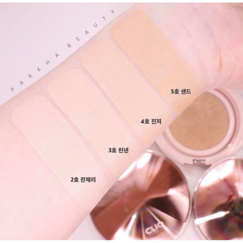 Phấn nước Clio mờ nếp nhăn, siêu mịn Kill Cover Glow Cushion SPF50+ PA++++ | HAN KANG BEAUTY 한강 뷰티 Korea Cosmetics