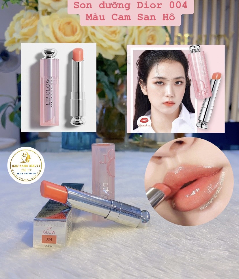 Son dưỡng Dior Addict Lip Glow 004 Coral  Shop Mùa Xuân