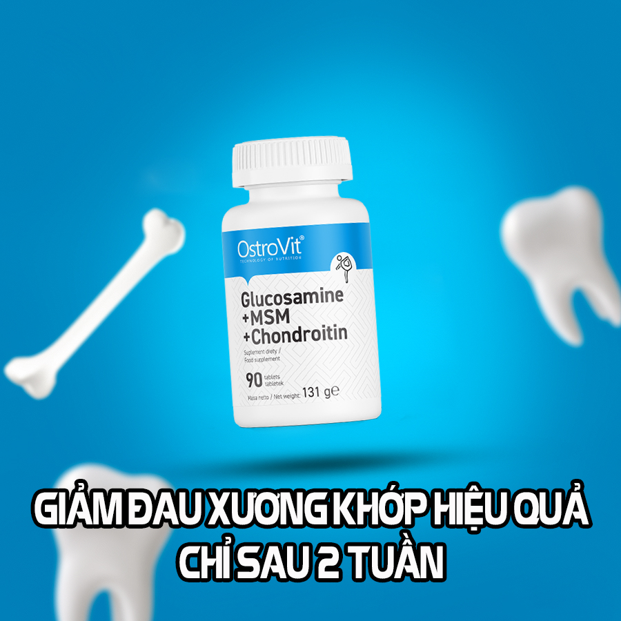 GLUCOSAMINE + MSM + CHONDROITIN KHẮC TINH CỦA BỆNH ĐAU XƯƠNG KHỚP SHOP THỂ  HÌNH