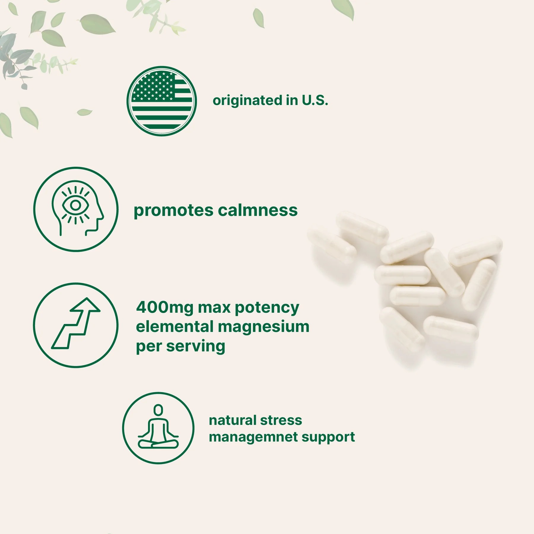 Micro Ingredients Magnesium Glycinate (200 Viên) SHOP THỂ HÌNH