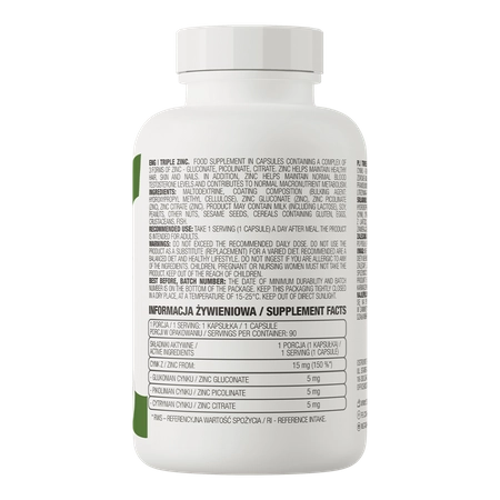 Ostrovit TRIPLE ZINC (90 VIÊN)