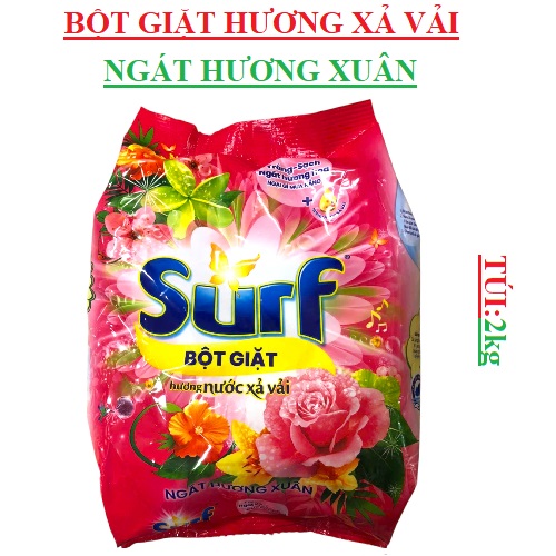 Bột giặt Surf hương nước xả vải (1.8-:-2.2)kg