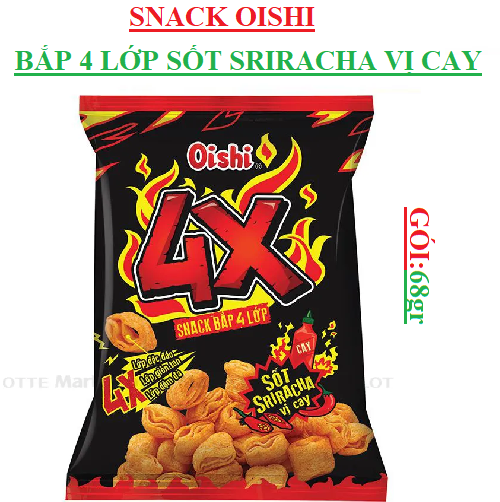 Bim bim snack  Oishi gói to (55-:-75)gr