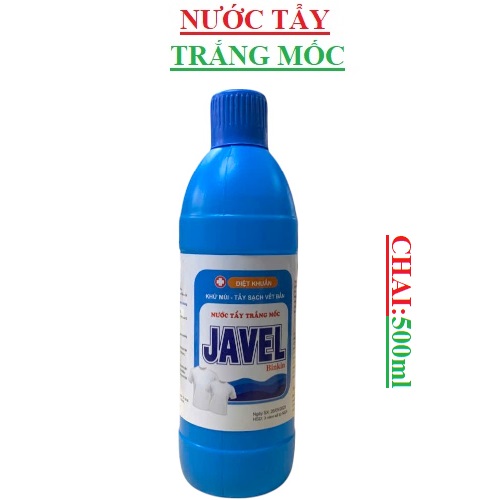 Nước tẩy trắng mốc javel Binkin chai 500ml