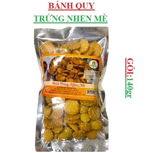 Bánh trứng nhện mè Thanh Mai Phát  gói 140gr