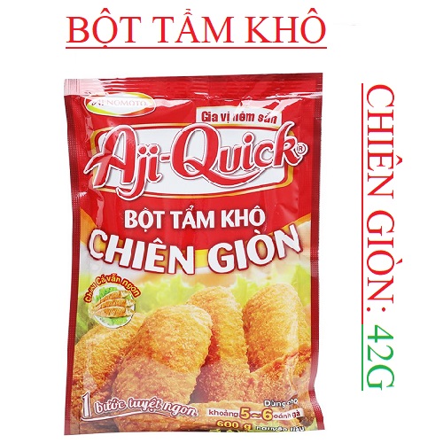 Bột tẩm khô chiên giòn Aj-Quick 42g