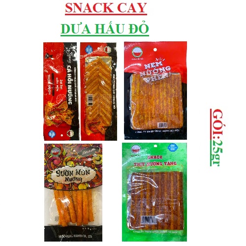 Snack caydưa hấu đỏ quốc hưng gói nhỏ