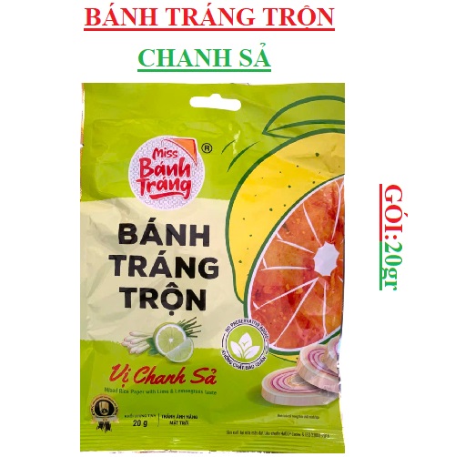 Bánh tráng trộn vina snack gói 20gr