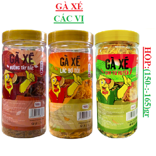 Thịt gà xé IAMG hộp (150-:-165)gr