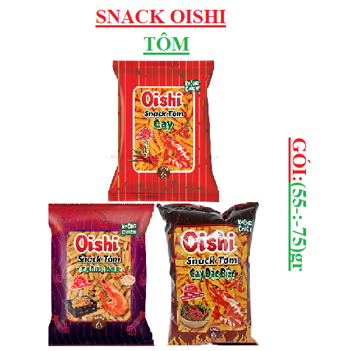 Snack bim bim Tôm oishi gói to