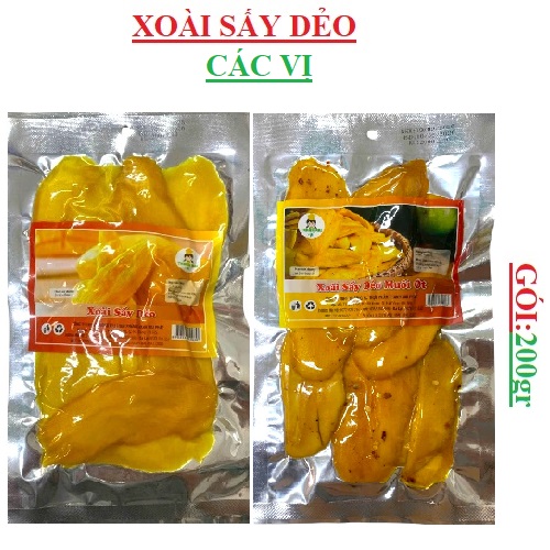 Xoài sấy dẻo Thanh Mai phát gói 200gr