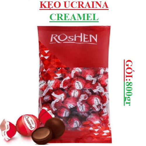 Kẹo kem cacao ucraina roshen creamel