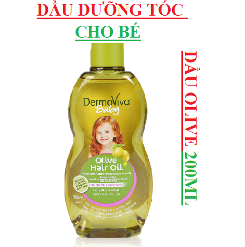 Dầu dưỡng tóc cho bé Dubai DermoViva 200ml