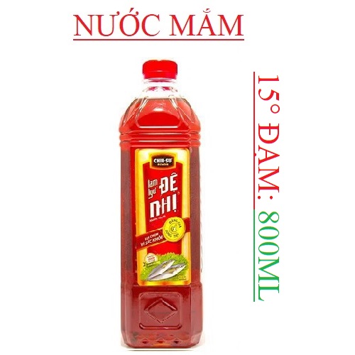 Nước mắm Nam Ngư Đệ Nhị chai 800ml