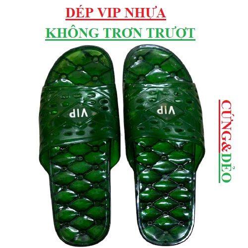 Dép VIP nhỏ nhựa trong suốt dẻo các mầu size nhỏ (<=37)