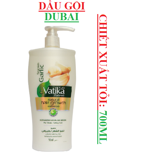 Dầu gội Dubai Vatika 700ml Chiết xuất tỏi