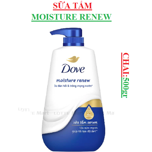 Sữa tắm serum dove chai (450-:-500)gr