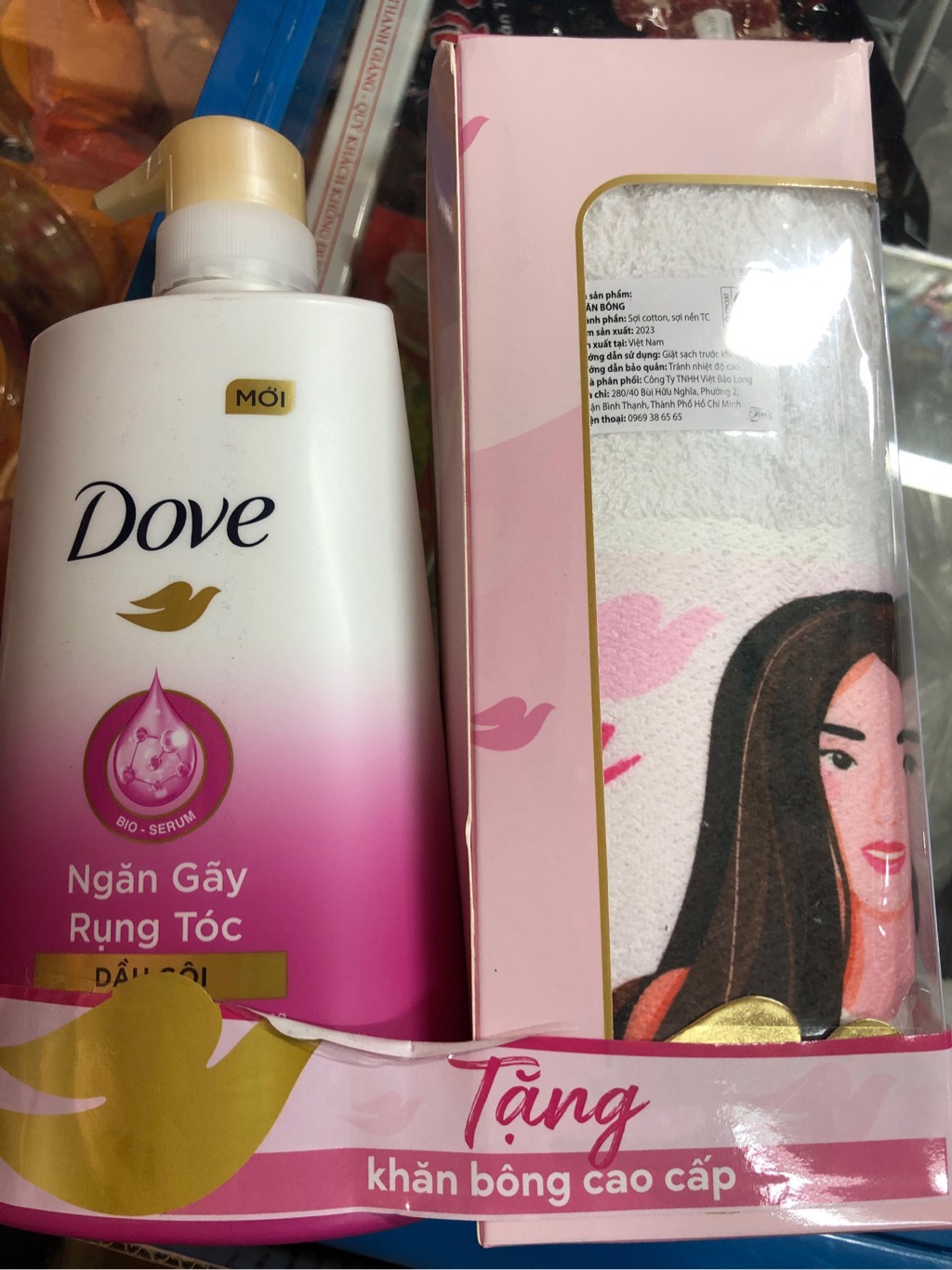 Dầu gội Dove 650ml Dưỡng tóc bồng bềnh 650ml tặng xả 140g  Shopee Việt Nam