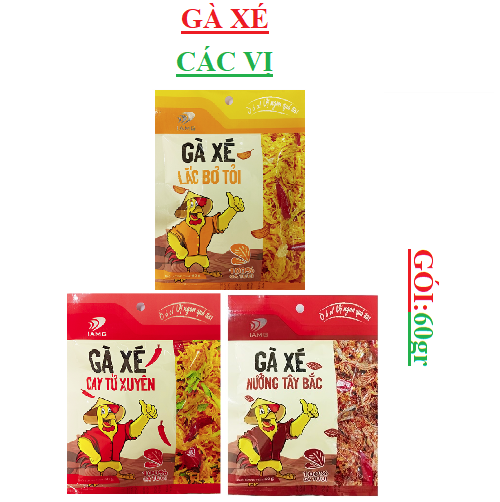 Thịt gà xé IAMG gói (50-:-60)gr