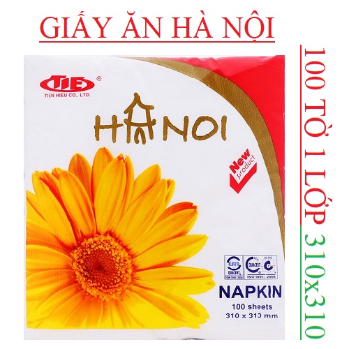 Giấy ăn vuông Hà Nội 310x310mm