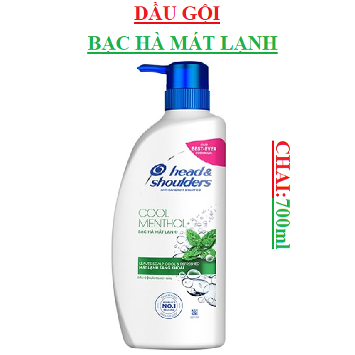 Dầu gội Head & Shoulders chai (625-:-700)ml
