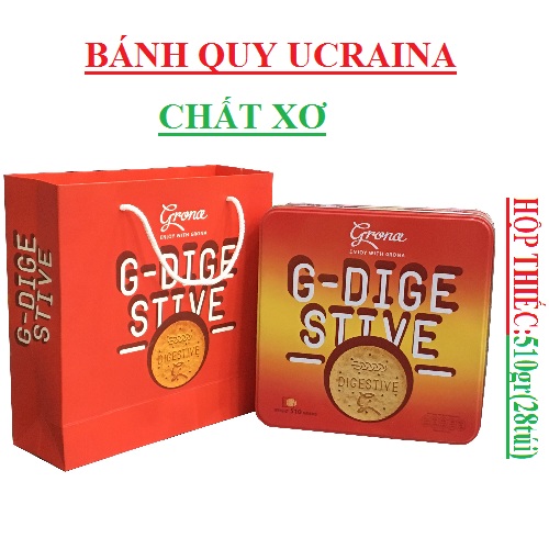 Bánh quy chất xơ Grona Digestive craina