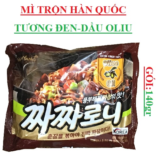 Mì trộn tương đen hàn quốc samyang Jjajang gói 140gr