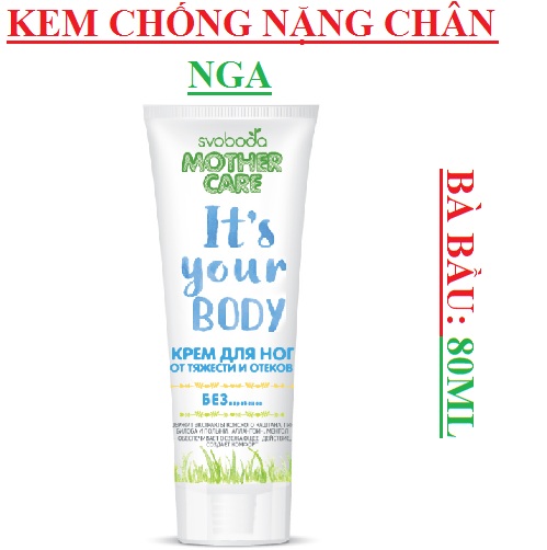 Kem chống nặng chân Nga dành cho bà bầu svoboda lọ 80ml