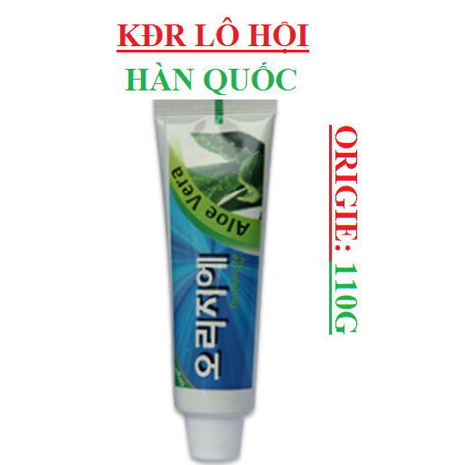 Kem đánh răng Lô hội-Aloevera Hàn Quốc OriGie 110g