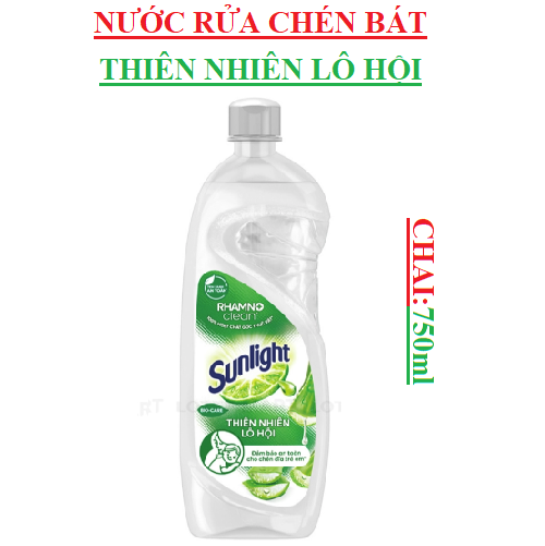 Nước rửa chén bát Sunlight  bio care  (730-:-760)gr