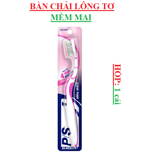 Bàn chải đánh răng P/S siêu mềm 4 tầng
