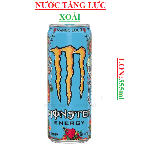 Nước tăng lực Monster lon (300-:-360)ml