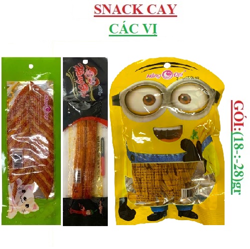 Snack cay Hằng đại  gói (18-:-28)g