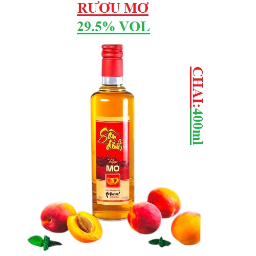 Rượu ngâm sân đình men modka 29.5% Vol chai 400ml