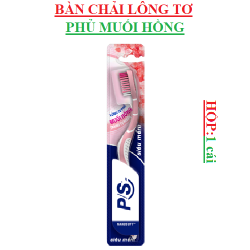 Bàn chải đánh răng lông tơ phủ muối P/S cái