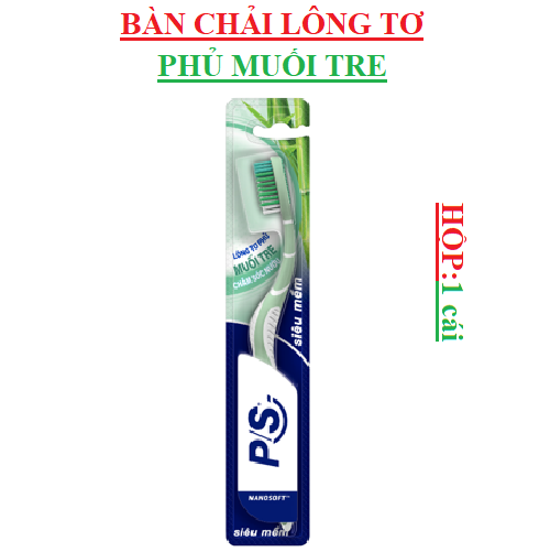 Bàn chải đánh răng lông tơ phủ muối P/S cái