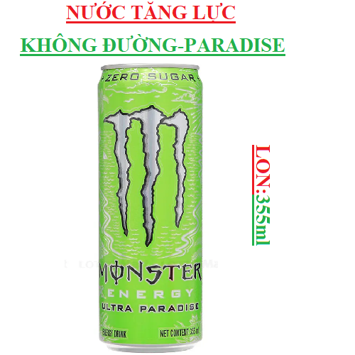 Nước tăng lực Monster lon (300-:-360)ml
