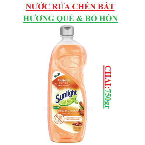 Nước rửa chén bát Sunlight  bio care  (730-:-760)gr