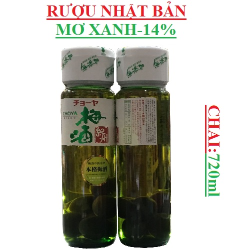 Rượu mơ Nhật CHOYA KISHU  chai  720ml