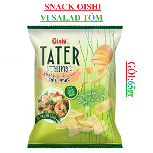 Snack bim bim tater thin khoai tây oishi gói to