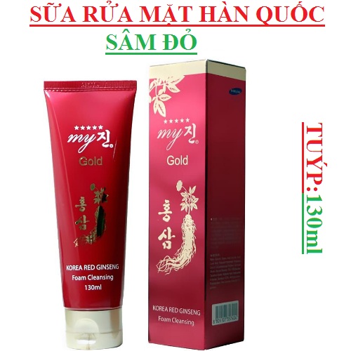 korean red ginseng foam cleansing 130ml