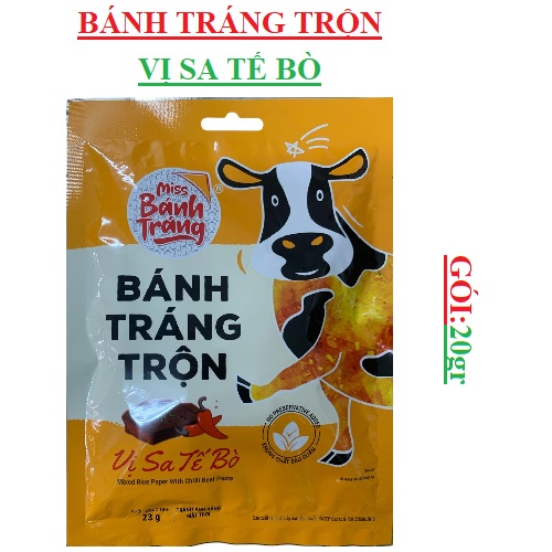 Bánh tráng trộn vina snack gói 20gr