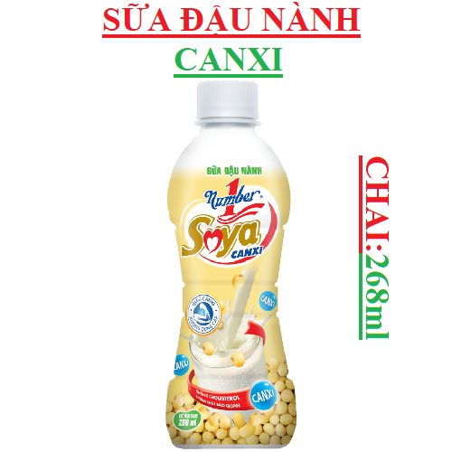 Number 1 sữa đậu nành can xi soya