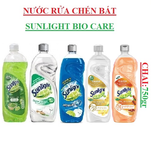 Nước rửa chén bát Sunlight  bio care  (730-:-760)gr