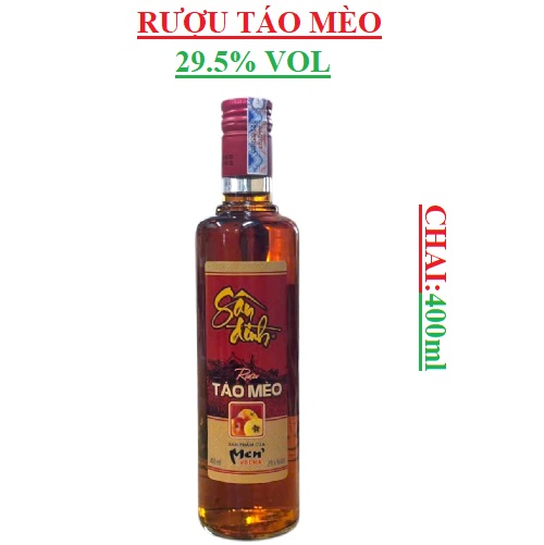 Rượu ngâm sân đình men modka 29.5% Vol chai 400ml