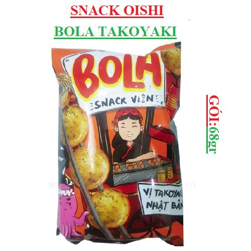 Snack bim bim viên oishi Bola gói to