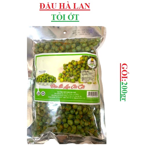 Đậu Hà Lan sấy giòn nguyên vị Thanh Mai Phát gói 200gr