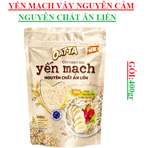 Yến mạch vẩy nguyên cám ăn liền Úc (Australia) Thanh An gói 400gr
