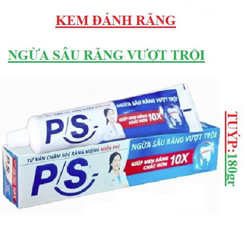 Kem đánh răng p/s ngừa sâu răng vượt trội (160-:-190)gr